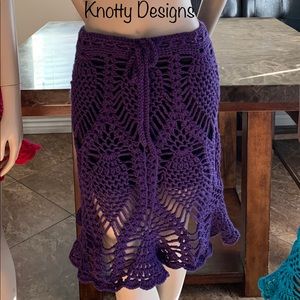 Pineapple Knee Length Skirt